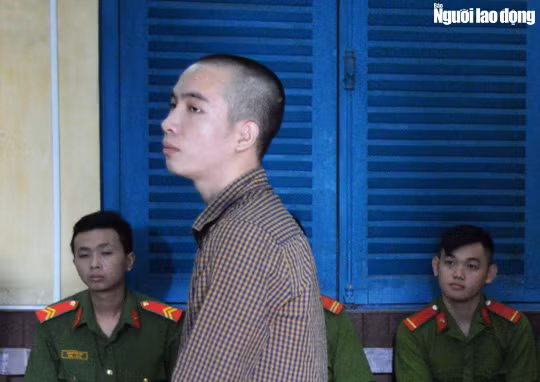 Bị cáo Đỗ Văn Chinh tại phiên tòa.