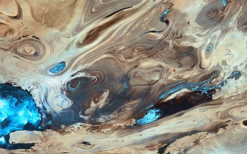  Dasht-e Kevir, sa mạc lớn nhất ở Iran 