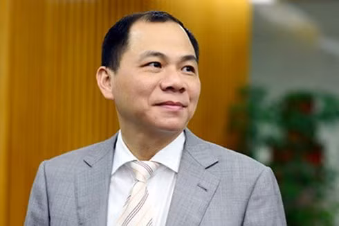  Ông Phạm Nhật Vượng - Chủ tịch Tập đoàn Vingroup.