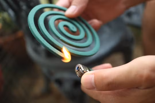 Nhang muỗi chỉ phù hợp dùng ngoài trời nếu bạn không muốn 