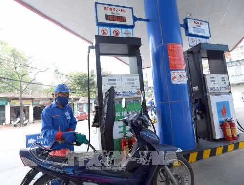 Cửa hàng xăng dầu Thái Thịnh của PVOIL Hà Nội.