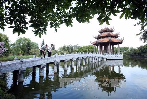 Một góc chùa Nôm. Ảnh: Phạm Kiên/TTXVN