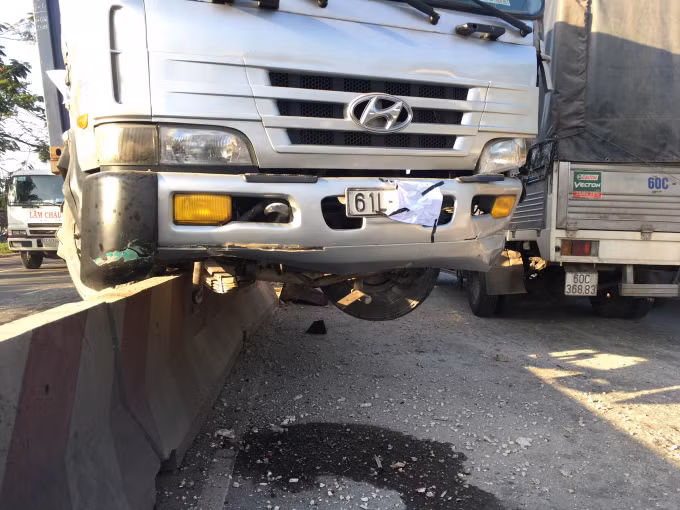 Hiện trường vụ việc.