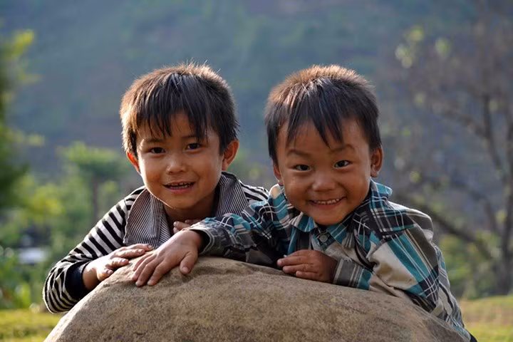  Nét vui tươi, hồn nhiên
