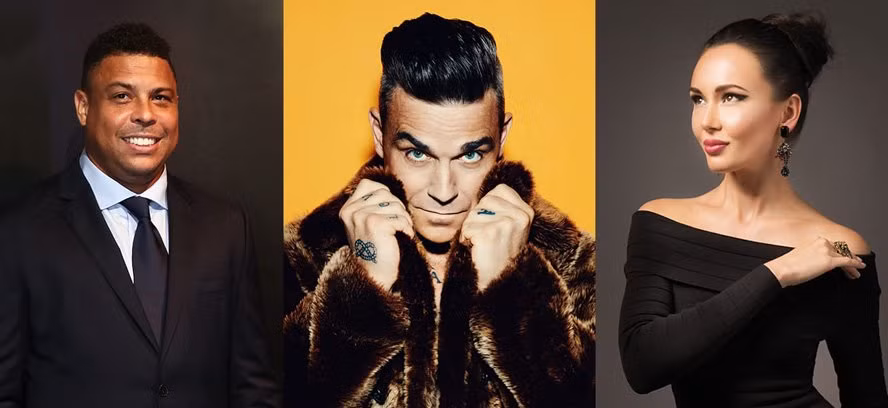Ronaldo, Robbie Williams và Aida Garifullina sẽ là 3 nhân vật chính trong lễ khai mạc.