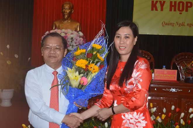 Bà Bùi Thị Quỳnh Vân được bầu giữ chức Phó bí thư Tỉnh ủy Quảng Ngãi