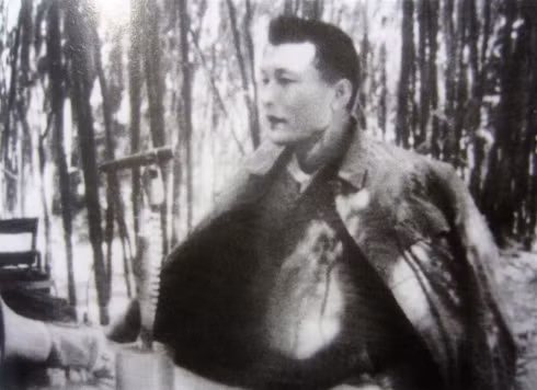  Tướng Đồng Sỹ Nguyên trong chiến dịch đường 9 Nam Lào năm 1971. (Ảnh tư liệu)