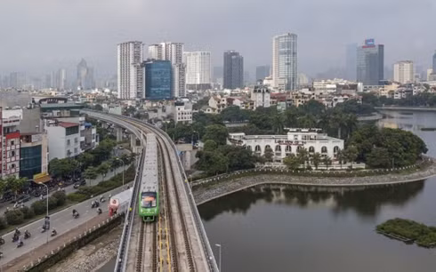  Đường sắt Cát Linh - Hà Đông (Ảnh: Kinh tế đô thị)