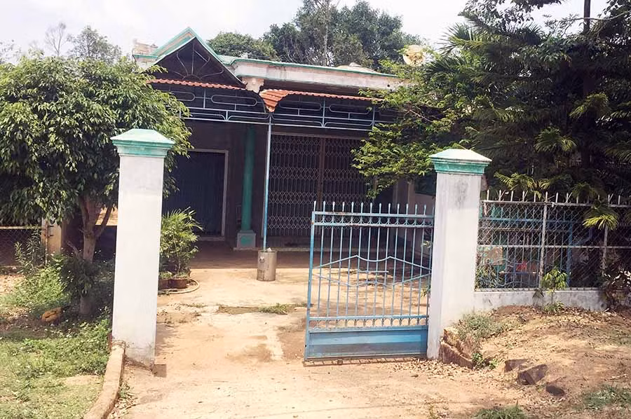  Căn nhà của ông Trần Thanh Tùng hiện đã đóng cửa. Ảnh: V.N