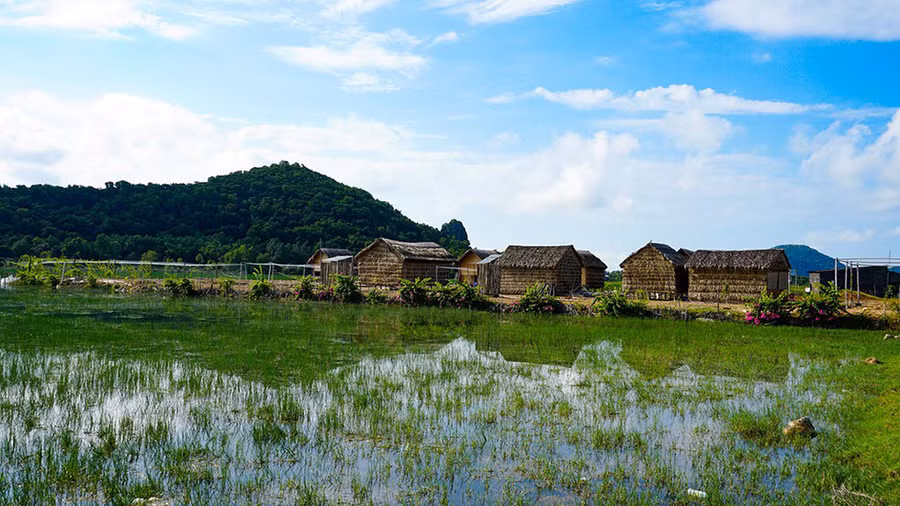 Hà Tiên mang vẻ thanh bình của vùng biên cương Tây Nam đất nước