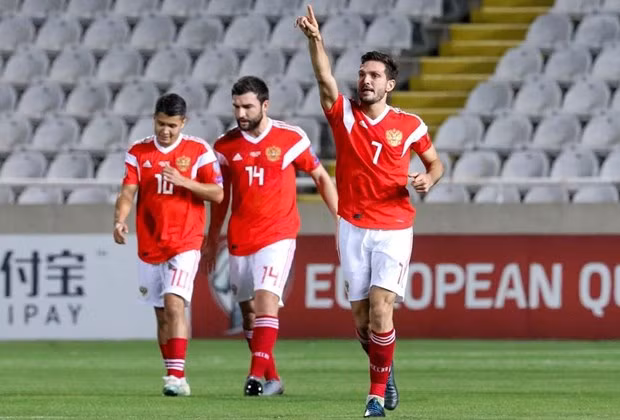 Nga thẳng tiến vòng chung kết Euro 2020. (Nguồn: Getty Images)