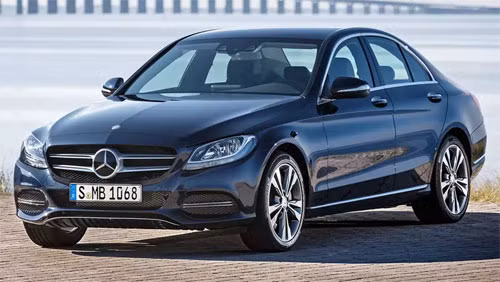 Mercedes C350e phiên bản hiện hành. Mercedes C350e phiên bản hiện hành.