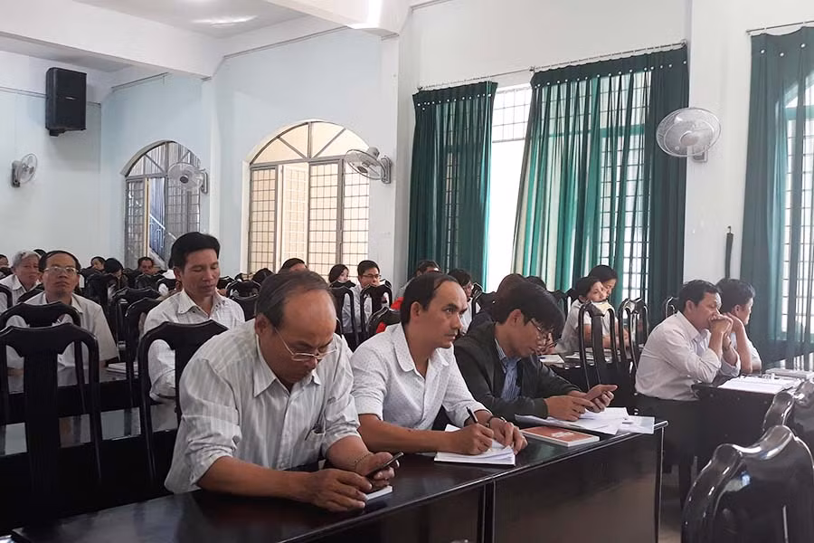 Quang cảnh hội nghị. Ảnh: Bích Nga Quang cảnh hội nghị. Ảnh: Bích Nga