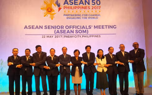 Các Quan chức Cao cấp ASEAN (SOM) trong một cuộc họp ở Philippines.