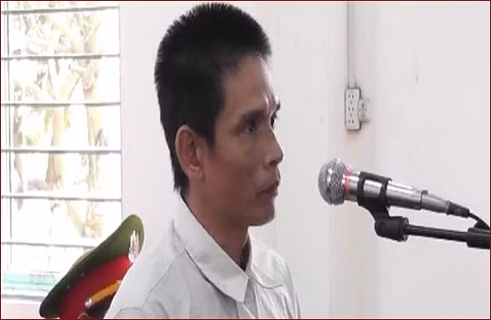 Bị cáo Tú tại Tòa