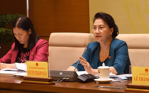 Chủ tịch Quốc hội Nguyễn Thị Kim Ngân: "Mình phải có trách nhiệm với dân". Chủ tịch Quốc hội Nguyễn Thị Kim Ngân: