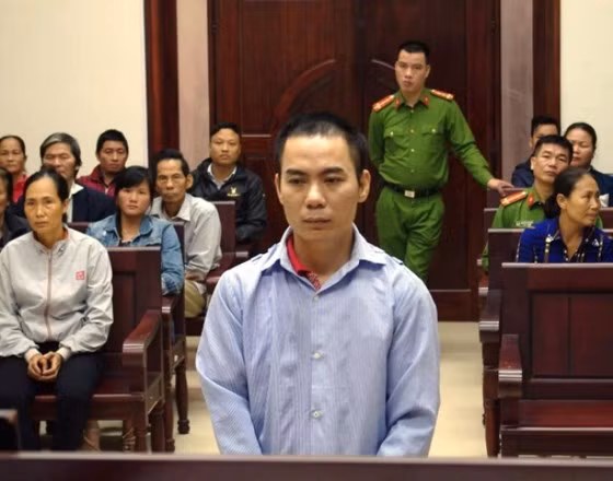  Bị cáo Chiển tại phiên tòa phúc thẩm