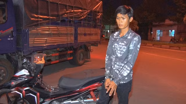 Nghi phạm bị bắt giữ.