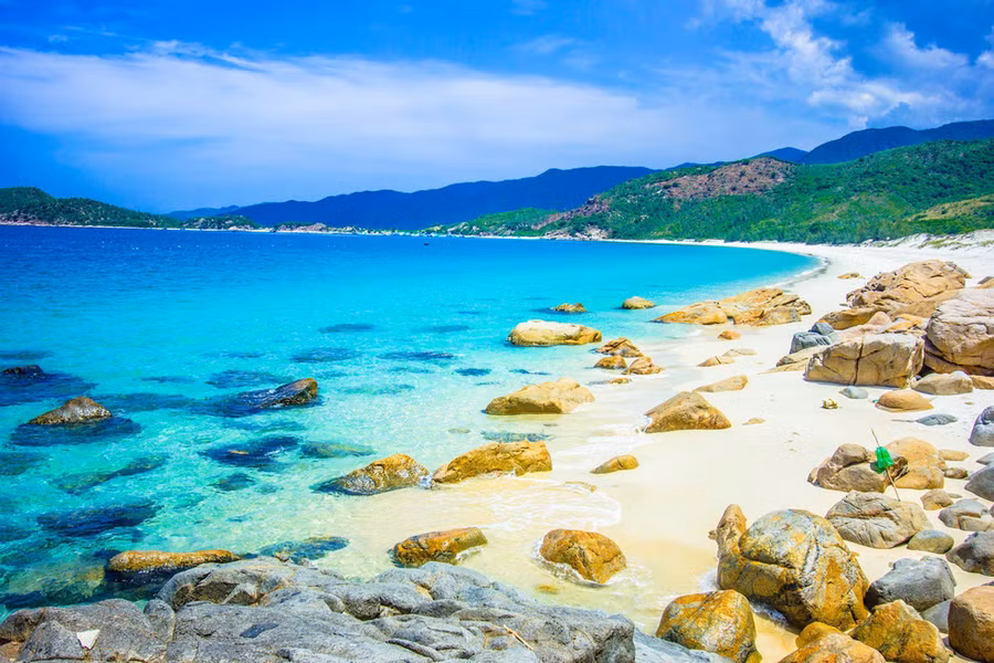 Toàn cảnh bãi Cồn