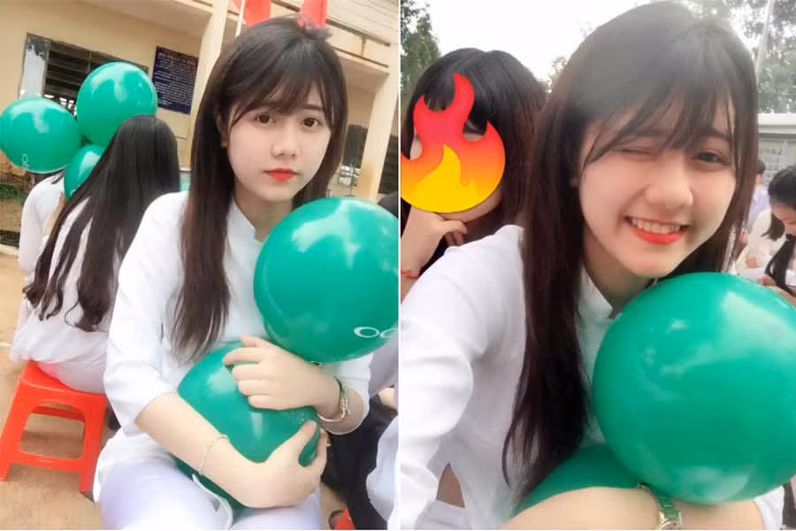  Hình ảnh xinh xắn, trong trẻo của Hoàng Châu trong tà áo dài trắng từng 