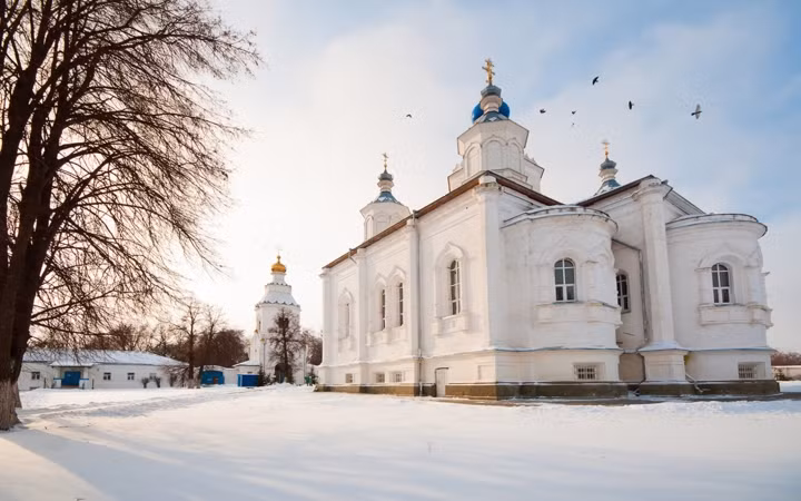  Tu viện Thánh Mẫu Shcheglovsky nằm gần thành phố Tula, cách Moscow khoảng 180 km. (ảnh: Lori/Legion-Media).