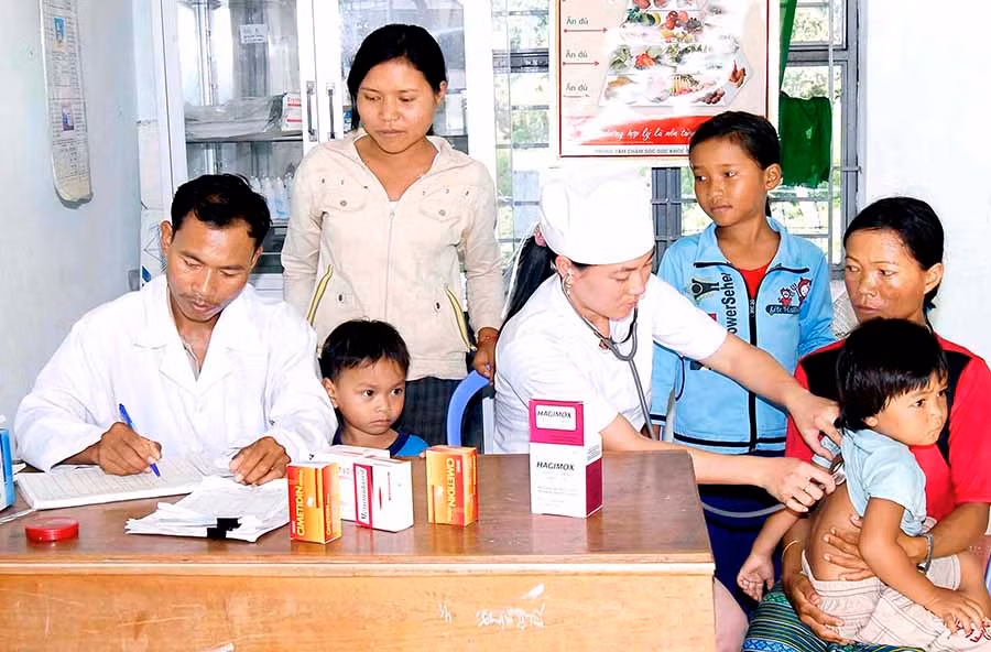  Ngành Y tế đã chuẩn bị đầy đủ nhân lực và vật lực phục vụ việc khám-chữa bệnh dịp Tết. Ảnh: Đ.T
