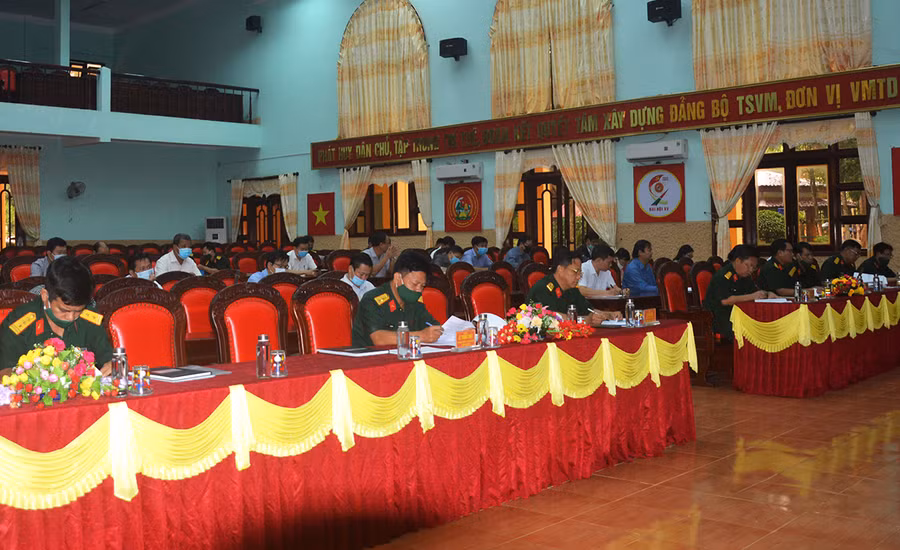 Các đại biểu tham gia dự tập huấn. Ảnh: Huy Bắc Các đại biểu về dự tập huấn. Ảnh: Huy Bắc