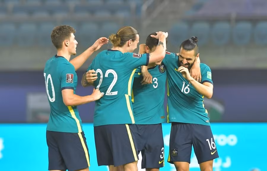  Tuyển Australia đã giành quyền đi tiếp tại vòng loại World Cup 2022. (Nguồn: Getty Images)