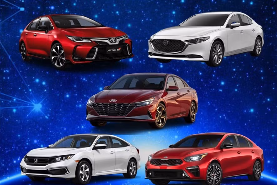 Các mẫu sedan hạng C đồng loạt giảm giá với mức giảm cao nhất lên tới 70 triệu đồng. Đồ hoạ: Khánh Linh. Các mẫu sedan hạng C đồng loạt giảm giá với mức giảm cao nhất lên tới 70 triệu đồng. Đồ hoạ: Khánh Linh.