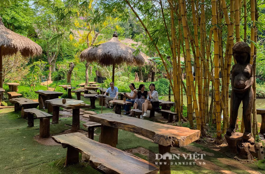 Một điểm nghỉ ngơi rất tuyệt vời ở Akõ Dhông. Ảnh Duy Hậu.