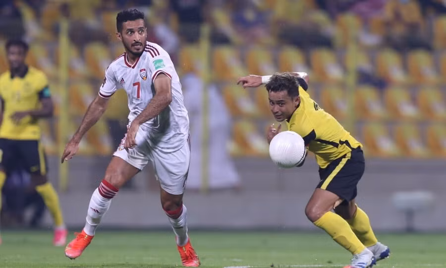 Mabkhout đã ghi bàn như..mưa cho 3 trận vừa qua - Ảnh: AFC Mabkhout đã ghi bàn như..mưa cho 3 trận vừa qua - Ảnh: AFC