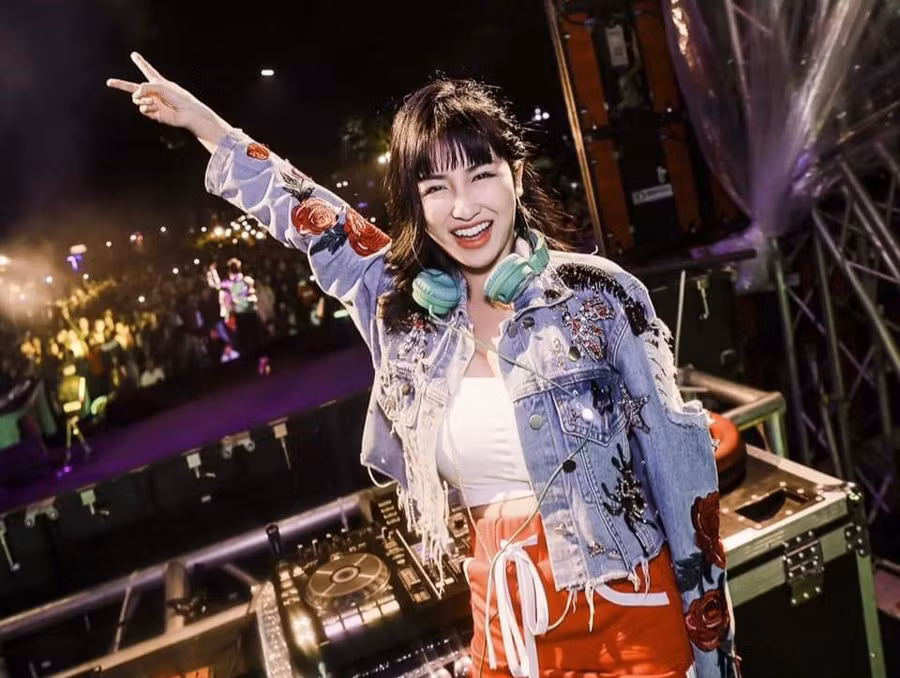 Nữ DJ Trang Moon. Ảnh: NVCC