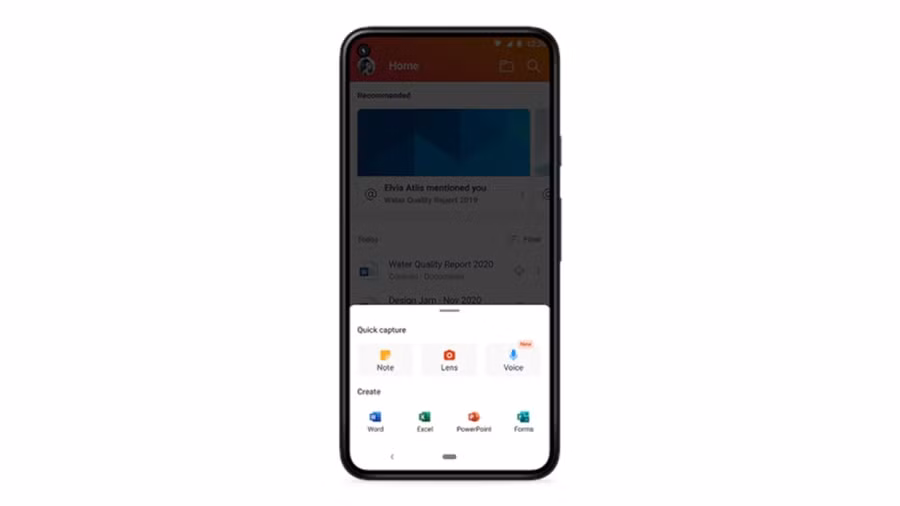 Office trên Android đã có thể ghi âm giọng nói - Ảnh chụp màn hình