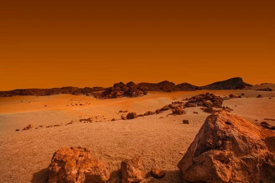 Phân tích mới cho thấy sự sống có thể bắt nguồn từ sao Hỏa. Ảnh: NASA