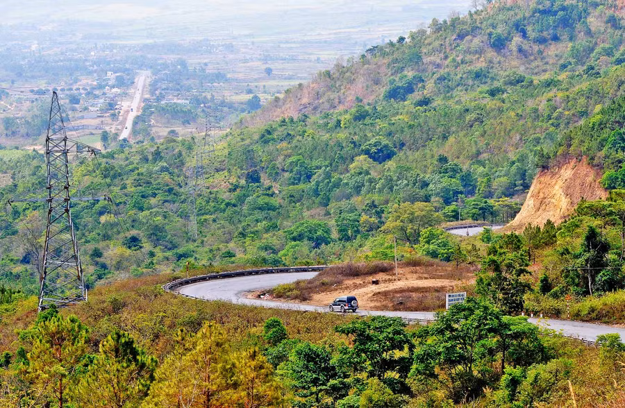 Đèo Mang Yang. Ảnh: Trần Phong Đèo Mang Yang. Ảnh: Trần Phong