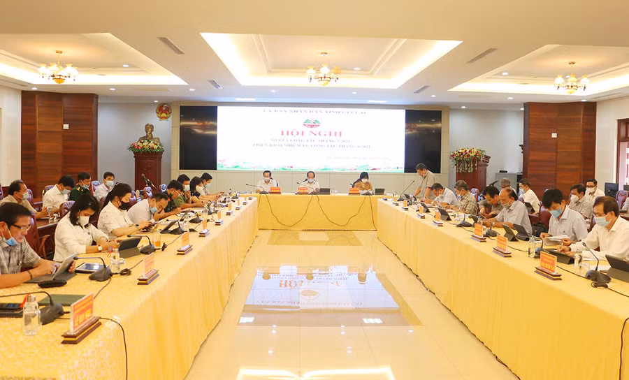 Quang cảnh hội nghị. Ảnh: Quang Tấn
