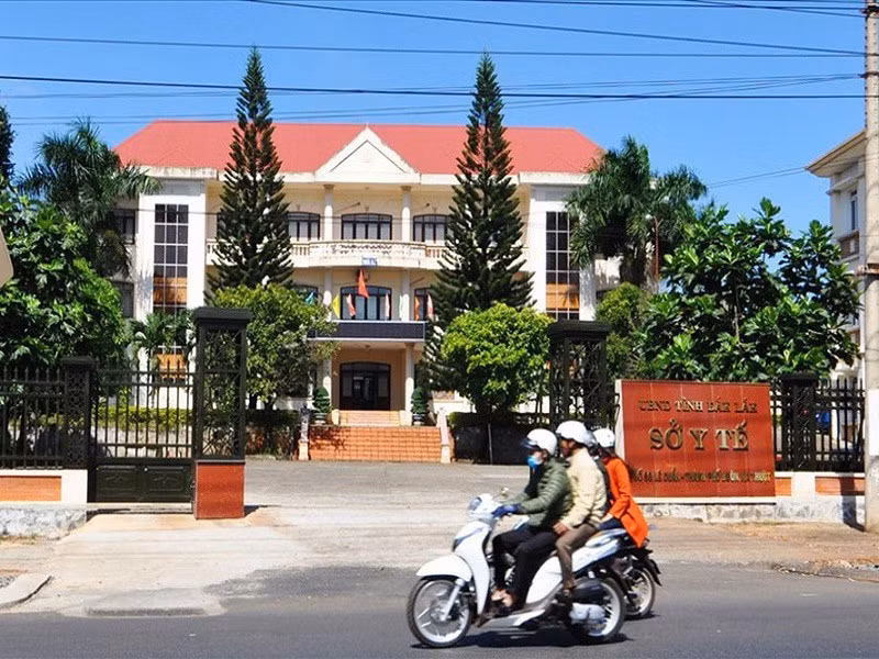  Trụ sở Sở Y tế Đắk Lắk - ẢNH: HOÀNG BÌNH