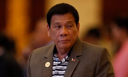 Tổng thống Philippines Rodrigo Duterte. Ảnh: Reuters Tổng thống Philippines Rodrigo Duterte. Ảnh: Reuters