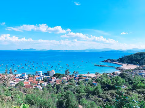 Quang cảnh tuyệt vời cù lao Xanh, Phú Yên