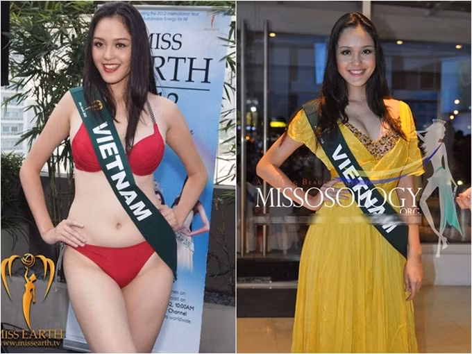  Á hậu 2 Hoa hậu Việt Nam 2012 Hoàng Anh cũng dự thi quốc tế ngay sau đăng quang. Tại Miss Earth 2012, cô vấp phải tranh cãi với thân hình có phần mũm mĩm, váy áo nhăn nhúm... Kết quả cô không đạt được thành tích nào.