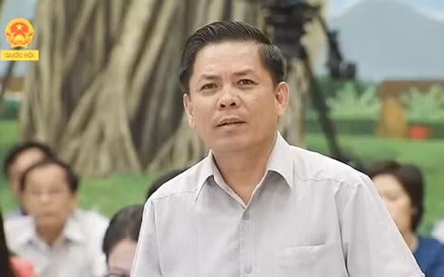 Bộ trưởng Bộ Giao thông Vận tải Nguyễn Văn Thể.