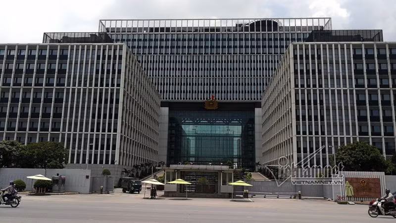  Trụ sở Bộ Công an. Ảnh: Phạm Hải