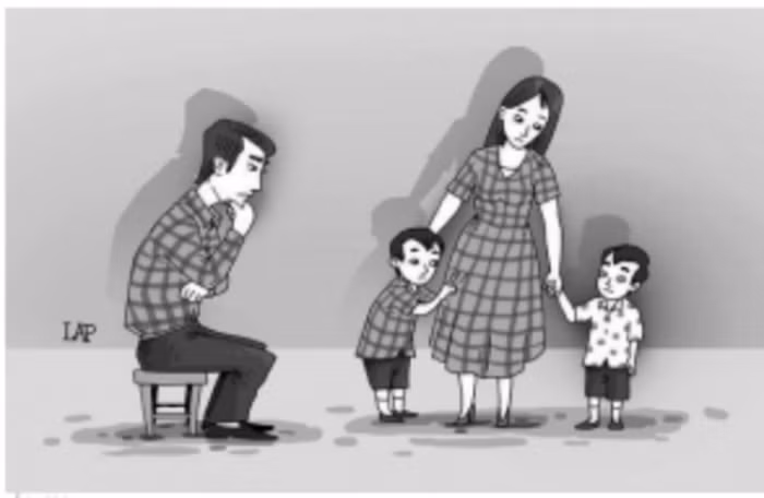 Những ông bố cũng lén lút đem con mình đi xét nghiệm ADN. Ảnh minh họa