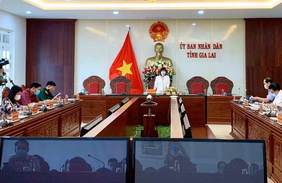  Quang cảnh cuộc họp. Ảnh: Như Nguyện