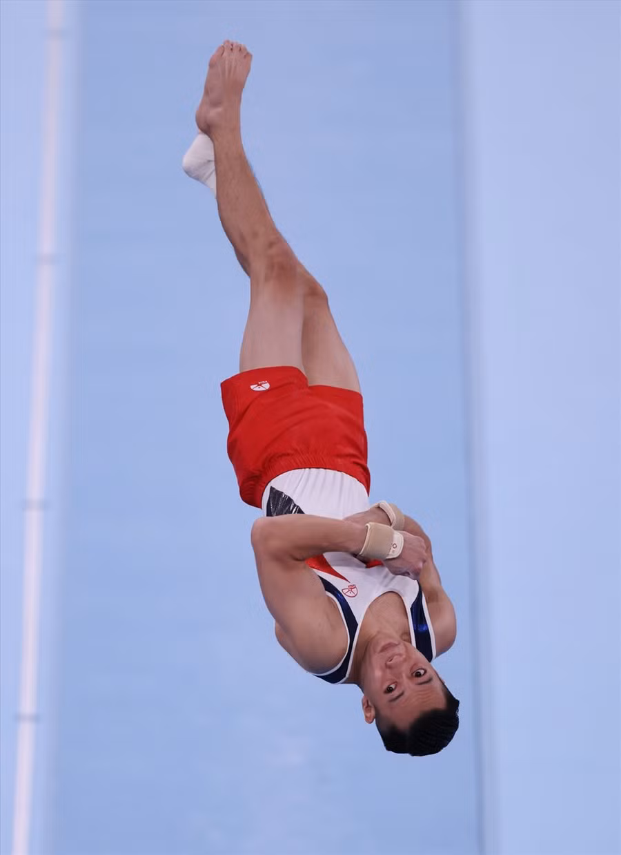 Vận động viên Lê Thanh Tùng đã không thể thành công ở Olympic Tokyo 2020. Ảnh: TTVN
