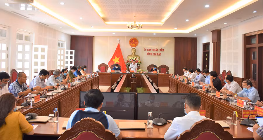 Quang cảnh buổi họp báo. Ảnh: Trần Dung Quang cảnh buổi họp báo. Ảnh: Trần Dung