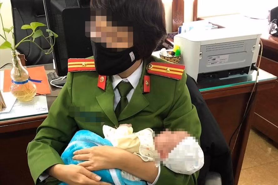 Cuối tháng 2, C02 triệt phá vụ mua bán người, nạn nhân là trẻ em sơ sinh. Ảnh: C02