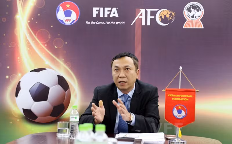 Phó Chủ tịch VFF Trần Quốc Tuấn. Ảnh: VFF Phó Chủ tịch VFF Trần Quốc Tuấn. Ảnh: VFF