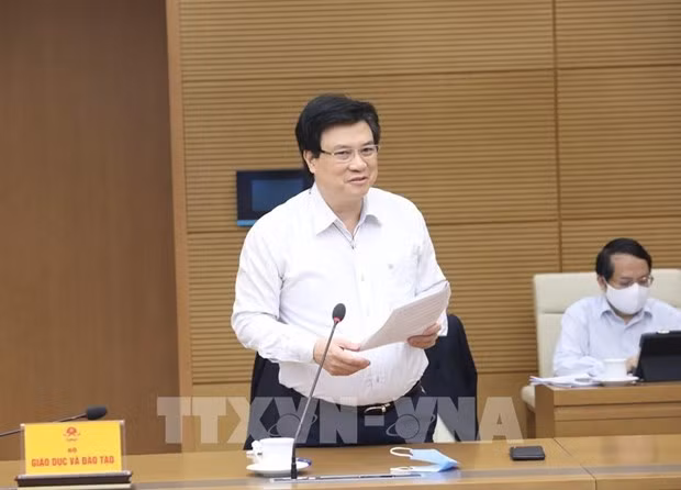 Thứ trưởng Bộ Giáo dục và Đào tạo Nguyễn Hữu Độ. (Ảnh: TTXVN) Thứ trưởng Bộ Giáo dục và Đào tạo Nguyễn Hữu Độ. (Ảnh: TTXVN)