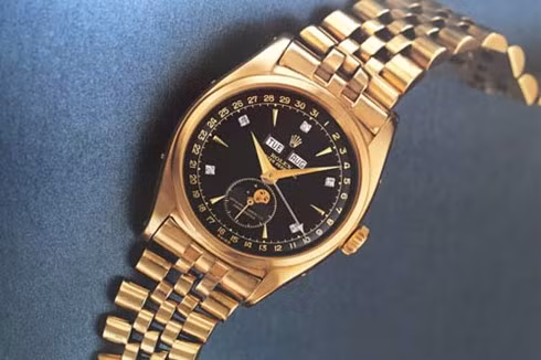 Đồng hồ Rolex của vua Bảo Đại ước tính được bán với giá lên tới 69 tỷ đồng.